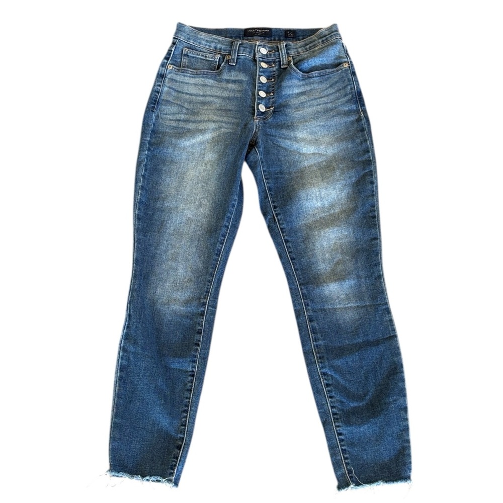 Lucky Brand Bridgette‎ The High Rise Skinny Denim Ankle Jeans Size 4 / 27